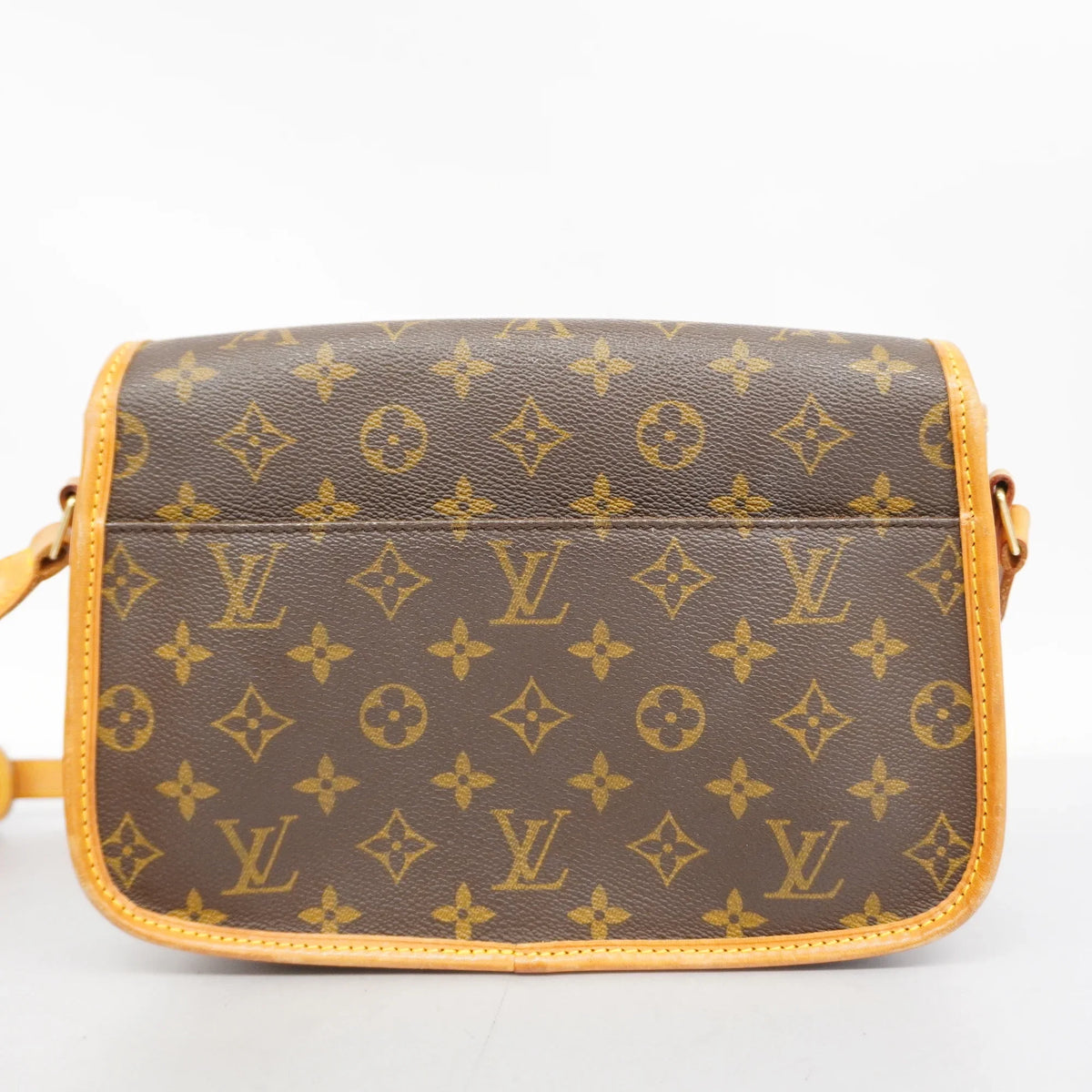 (Fair) M42250 Louis Auth Sologne Monogram Women's Pre-Owned Bag Vuitton Shoulder