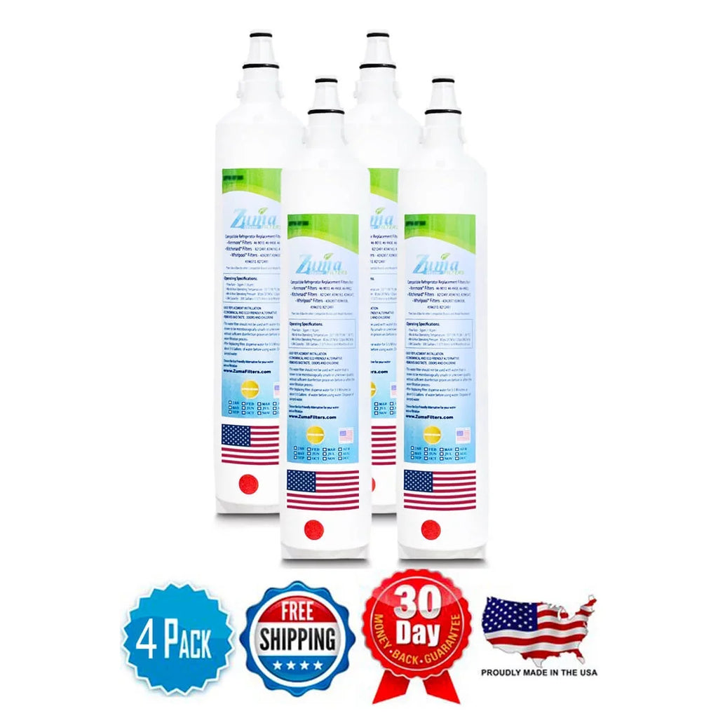 ID24R # with Brand design ZWFZ1-RF750 - Compatible Filters , - , Subzero® U.S.A. Water ZUMA Pack in 4 , Made