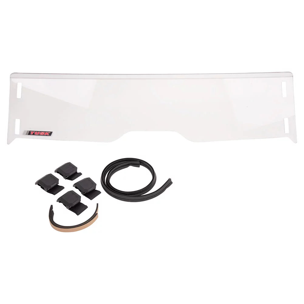 Honda 1000X Half Removable Clear Talon Windshield 2019-2021 For Tusk