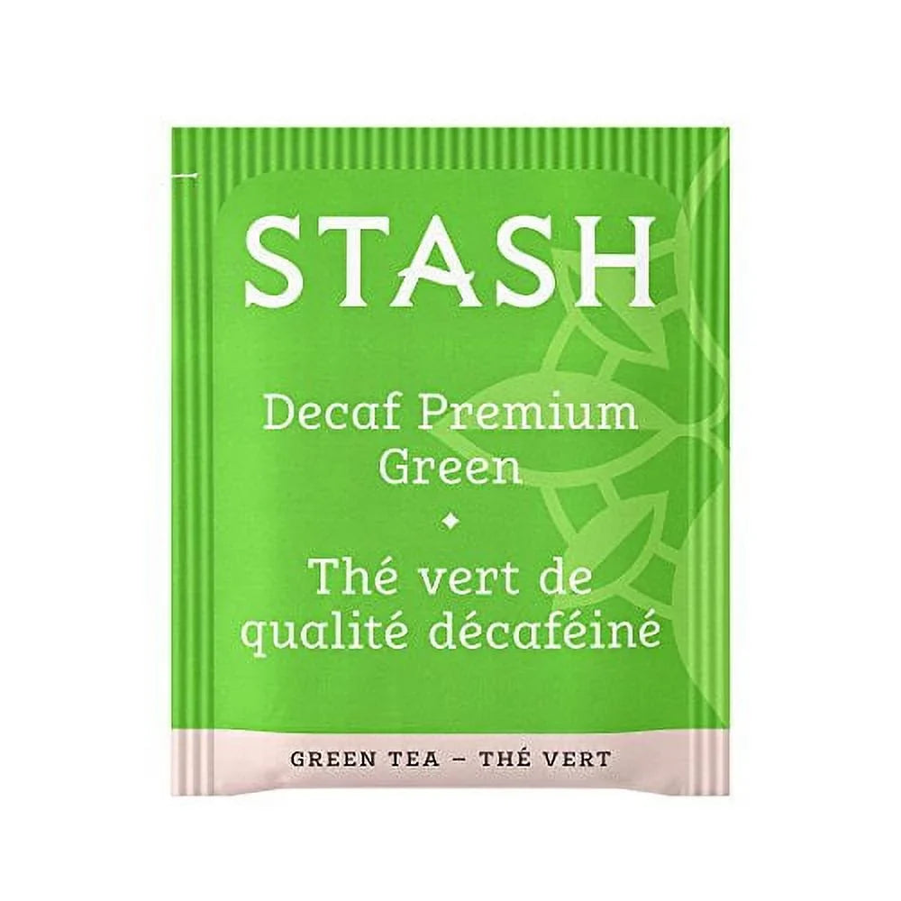 May Green Bags Tea Vary) of 100 Decaf (Packaging Premium Tea Box Stash Tea,