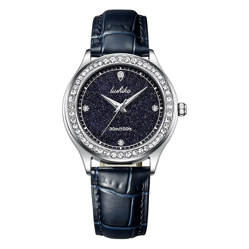 wristwatch Light Luxury Quartz Waterproof Ladies Starry