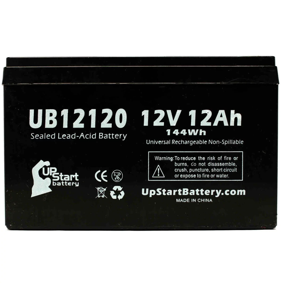 Includes AGM, 12000mAh, Terminal, F1 Universal SEA-DOO UB12120 12Ah, SLA) Adapters SeaScooter VS Terminal F1 - Battery - F2 (12V, Battery Lead to Supercharged TWO Acid Replacement Sealed