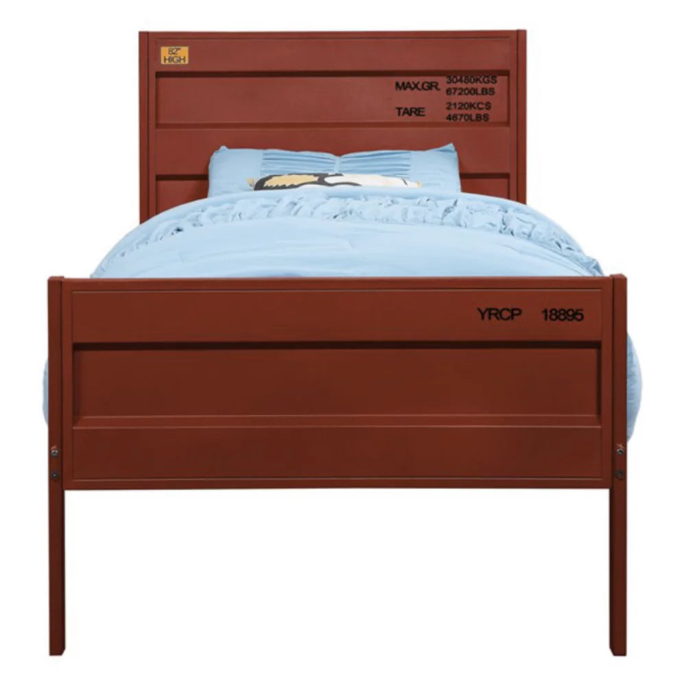 Bed Full x56" Teledu (79" Red Cargo x44"H) 35945F