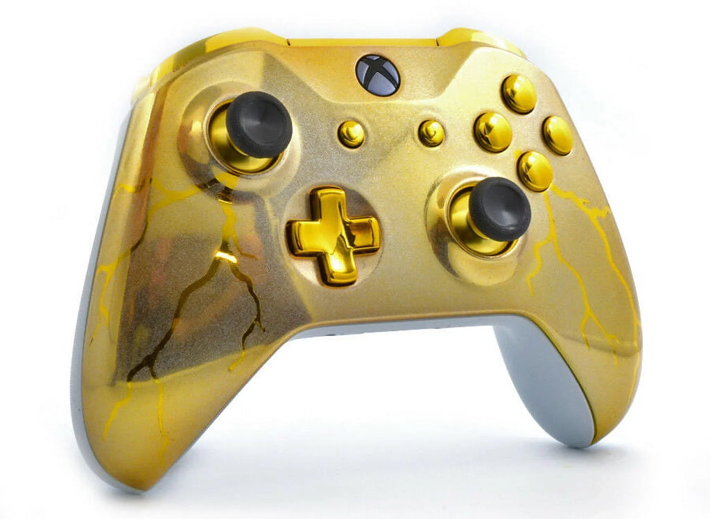 Custom Gold Warzone Controller. S SMART One Xbox Fire COD mods. Rapid Modded Thunder FPS