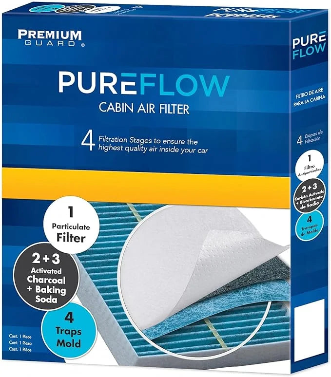 2019-16 Air Pureflow Cabin Fits PC99206X | 2020-16 Hyundai Optima, Sonata Filter Kia