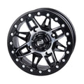 R-Spec YAMAHA 2.0 14x7 Wolverine 5.0 For 2022 Beadlock RMAX 1000 Machined/Black 4 Tusk Wheel + 4/156 Wasatch