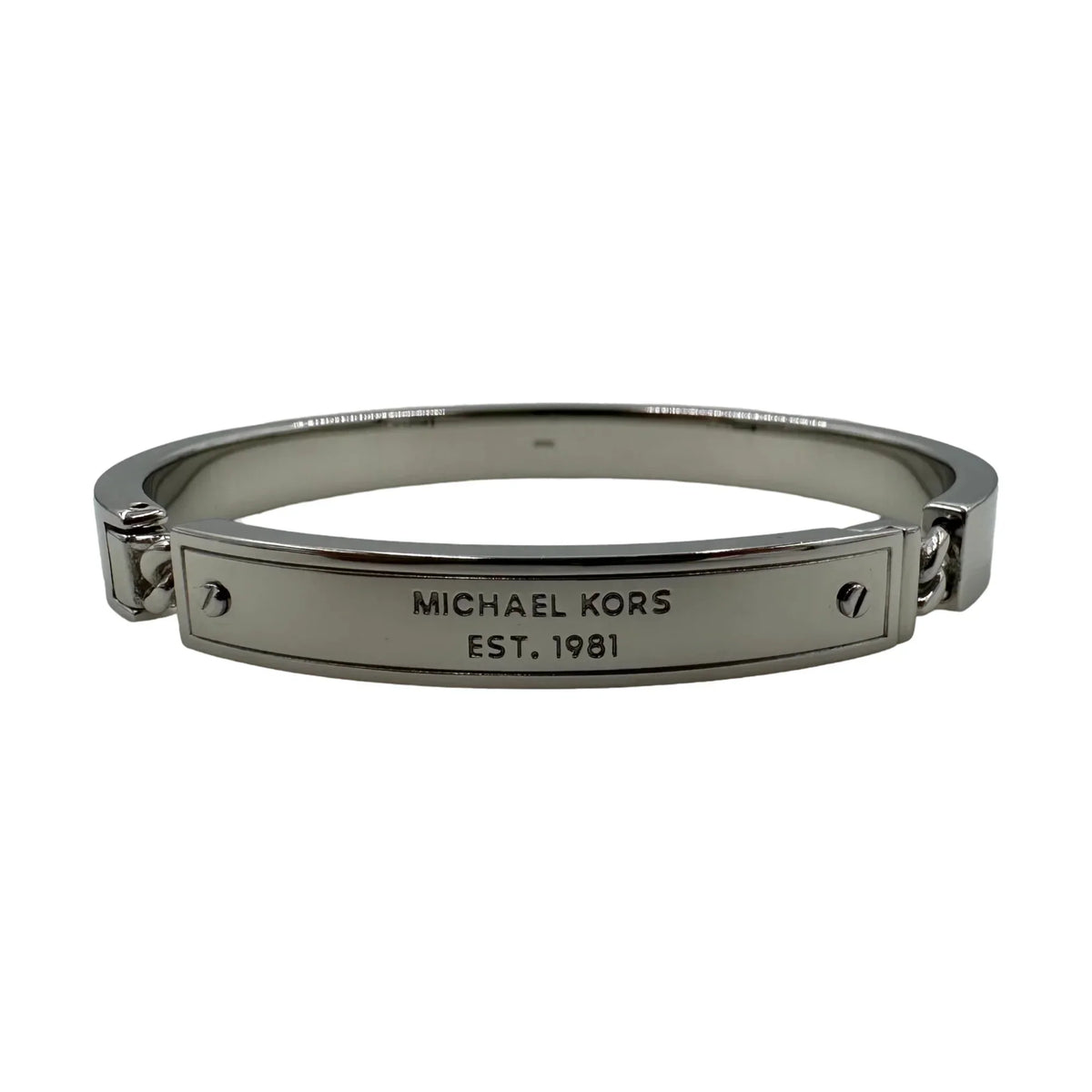 '- Kors MKJX3840040 Bracelet Heritage Bangle Michael Silver