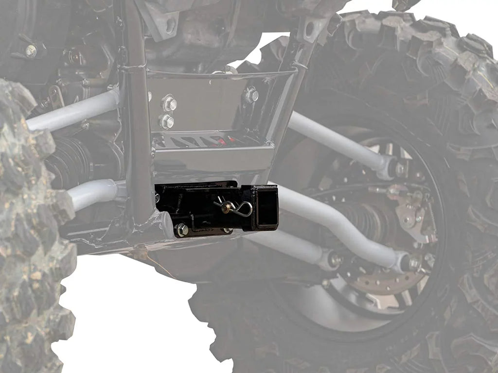 2" Receiver Pin|Max Hitch 1000|Includes Cotter Towing LB.|Fits SuperATV Pin Standard and Attachments|RH-K-KRX-02 for Teryx 2020+ 1500 Rear Capacity Kawasaki KRX Hitch