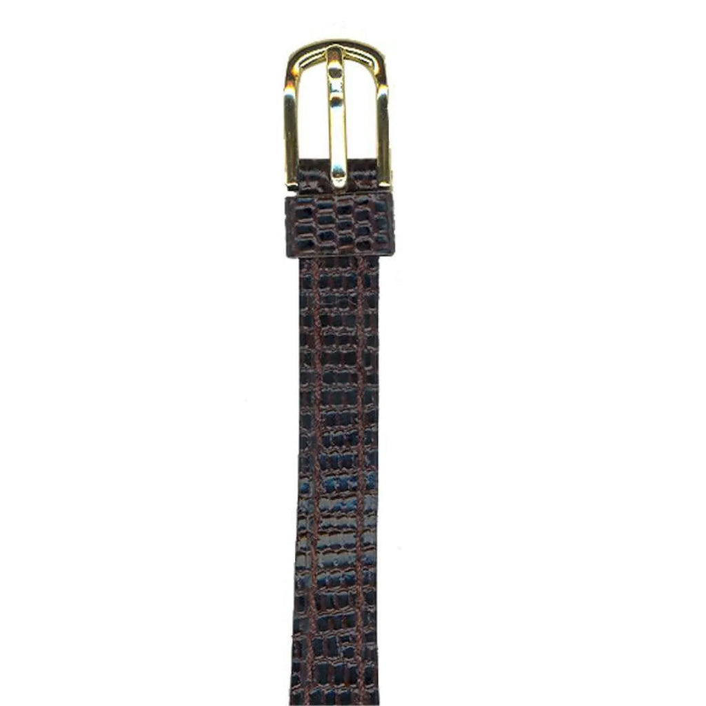 Watchband part#AU01174N Lizard Grain 09mm Brown Seiko