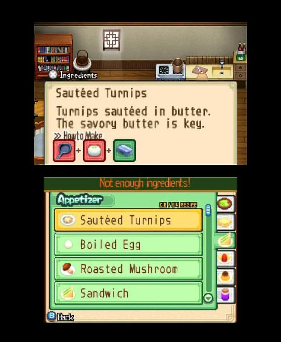 3DS Harvest Two of Tale - Nintendo Towns Moon: