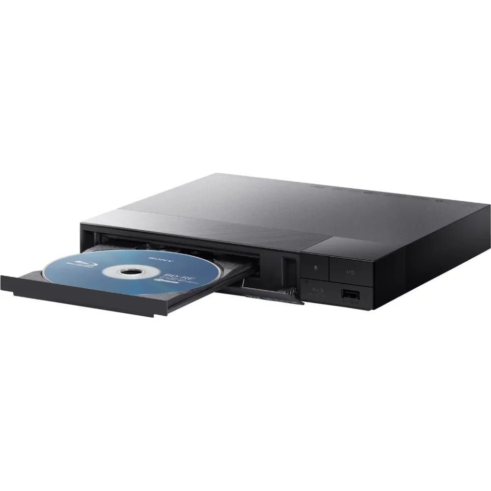 Player Sony 6ft HDMI Streaming with with Disc (BDP-S3700) Wi-Fi Cable Speed Blu-ray High