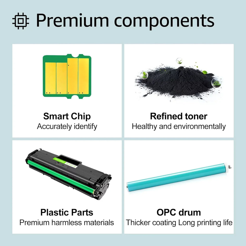 Black Printer ML-2165 for with SCX-3405W SCX-3405FW MLT-D101S Replacement Cartridge Toner ML-2165W GREENCYCLE Compatible 2 Pack 101S SCX-3400