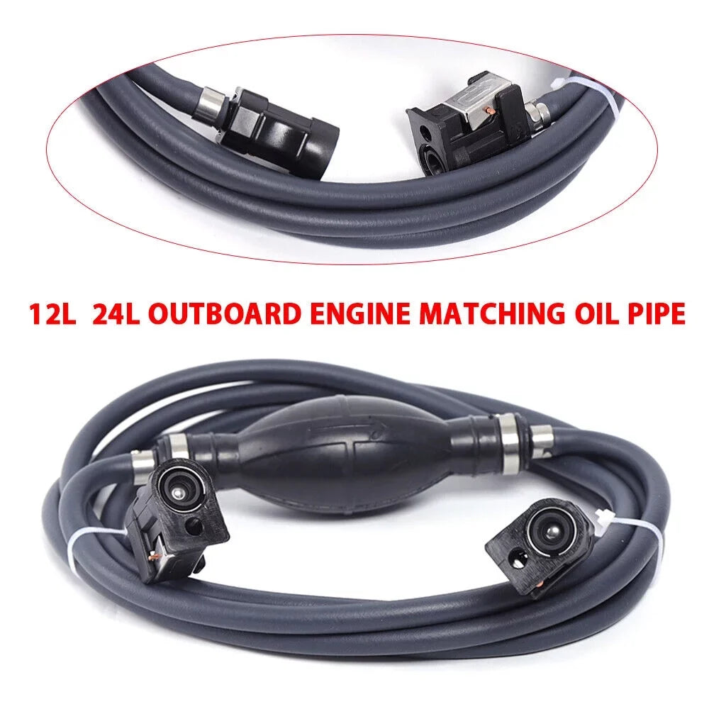 Assembly for Fuel Oil Hose Tube Line Marine Motor Boat air-filled Gas Tank Boat Connector Kayak ZhdnBhnos Outboard