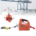 Hoist 110V Winch Portable Electric Kit 3-in-1 LBS ZhdnBhnos Remote Lift Control Wireless Crane 1100