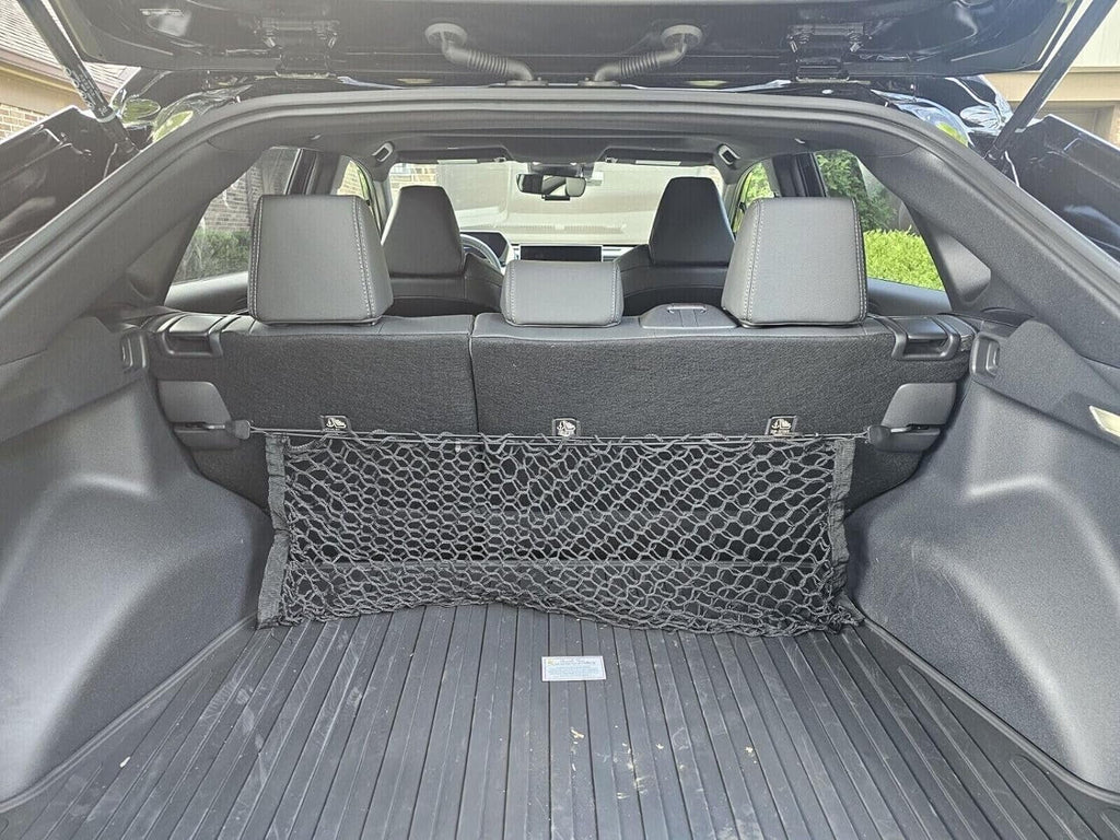 2023-2024 bZ4X Cargo – Nets Car Organizer Vehicle TOYOTA SUV Carrier bZ4X Qty)Trunk Mesh Cargo – Trunk Nets EA(2 for Style Storage with Compatible for Envelope TOYOTA Premium EACCESSORIES Organizer –
