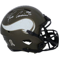 Vikings Authentic Riddell Kirk Service Certified Salute to Minnesota Speed Fanatics - Replica 2022 Cousins Autographed Helmet