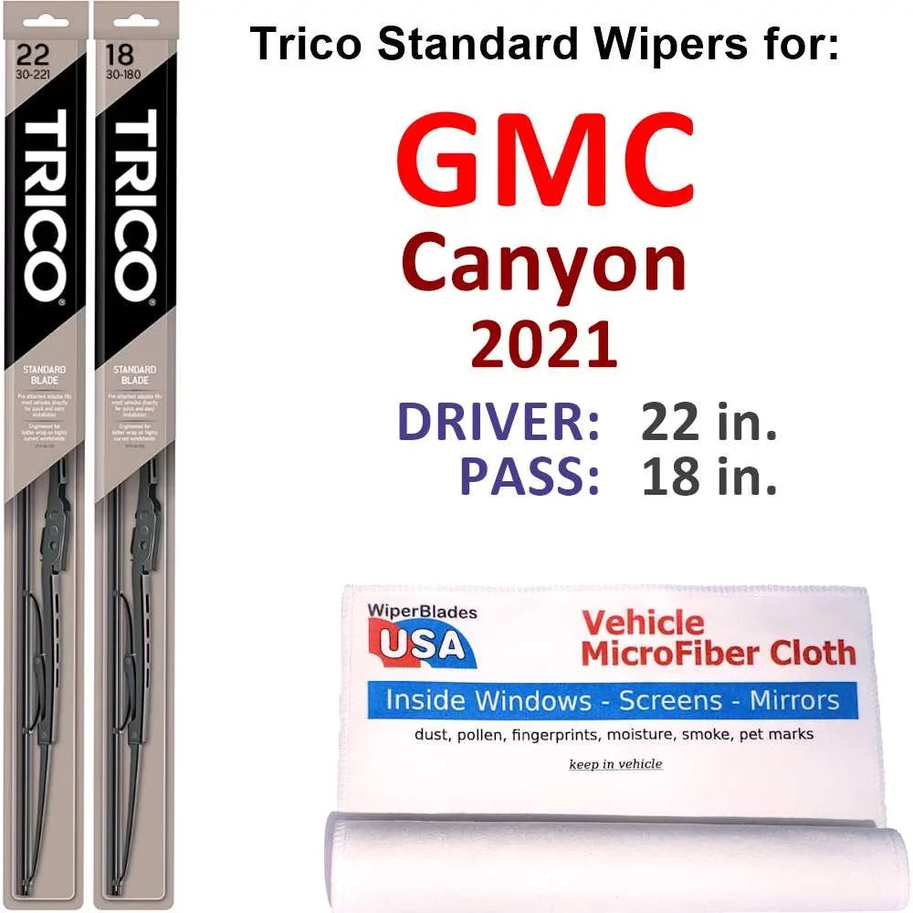 of Blades (Set Canyon 2) Wiper GMC 2021