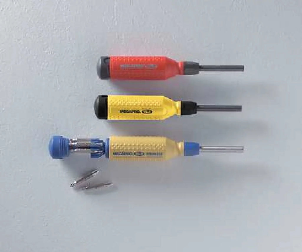 Multi-Bit MEGAPRO 151NAS-B Screwdriver,15-in-1,8-1/2"
