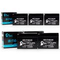 (FI) 5-Pack Activated, UpStart Motorcycle Battery Yamaha 2.3Ah, Replacement 400CC UB-YT4B-BS 2010 Free, - 12V, Maintenance Factory Battery SR400 for
