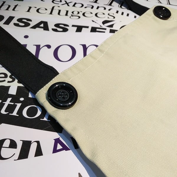 Cotton Pinafore Linen Kitchen al-Arab luxury Burj Apron BBQ Dubai Pocket hotel Adjustable Bib
