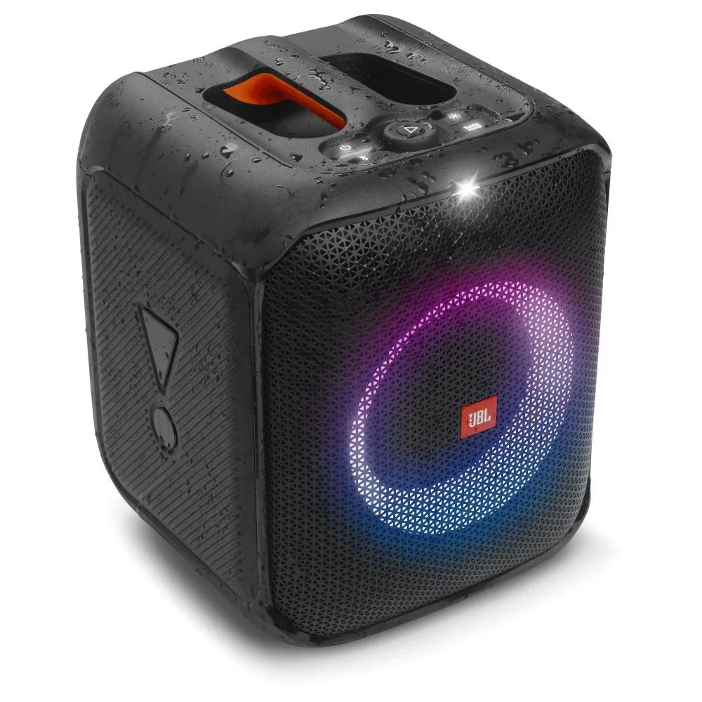 Party LED Compact Essential + Partybox Speaker Portable JBL Microphone Encore w