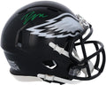 Authentic Certified Helmet Fanatics - Autographed Riddell Swift Speed Eagles D'Andre Philadelphia 2022 Mini Alternate