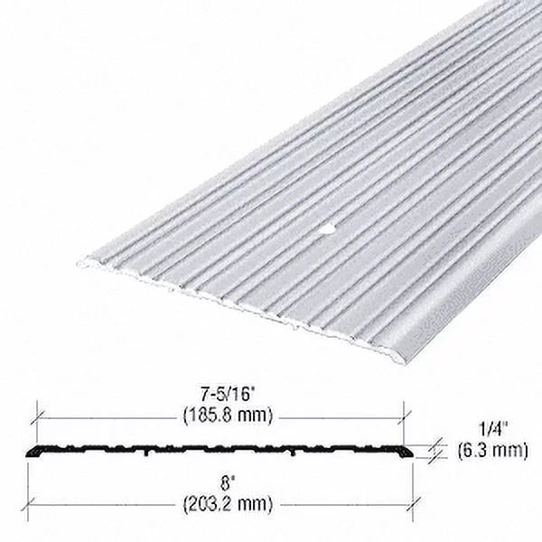 '- Aluminum Saddle 8" Commercial CRL 492A185 Threshold Length 185"