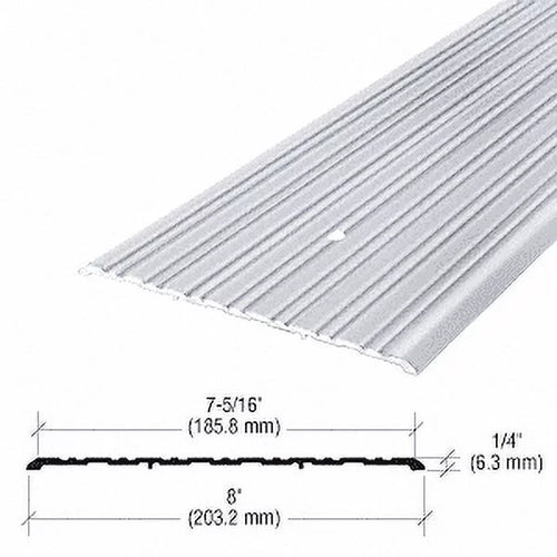 '- Aluminum Saddle 8" Commercial CRL 492A185 Threshold Length 185"
