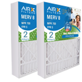 Compatible with 700 FC100A1037 MERV CLEAN 2 FPR to FILTERS Filter AIR. WICKED Pack MPR 5 Replacement 8 20x25x5 Air by AIRX & Comparable Filter Honeywell