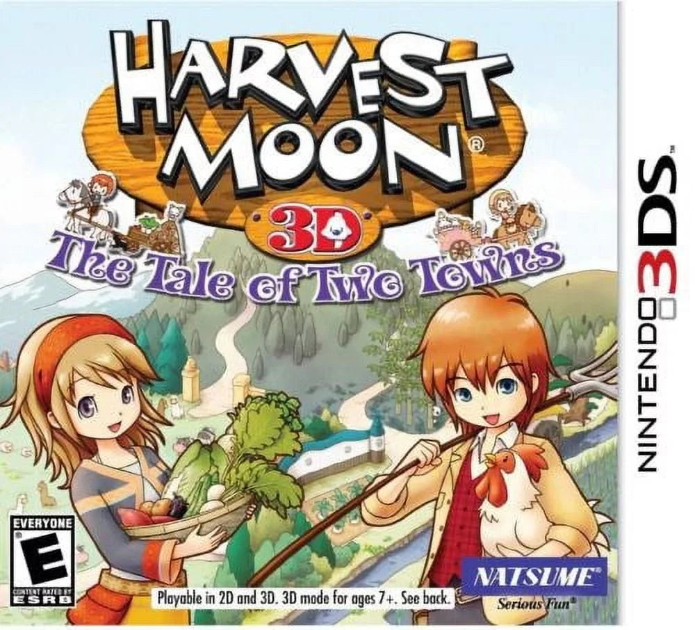 3DS Harvest Two of Tale - Nintendo Towns Moon: