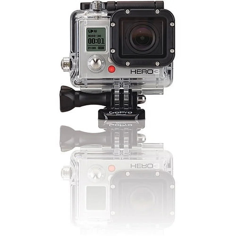 GoPro Refurbished - HERO3 Camcorder Silver CHDHE-301