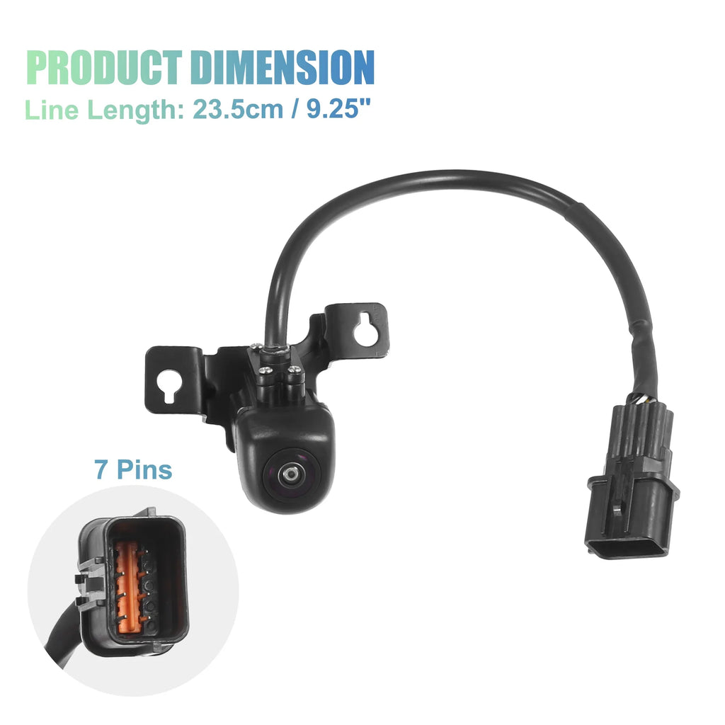 Unique Up Hyundai Santa Fit Rear for Set Bargains Sport 2017-2018 Back Camera W/ 1 No.957602W650 Fe Tool Car View