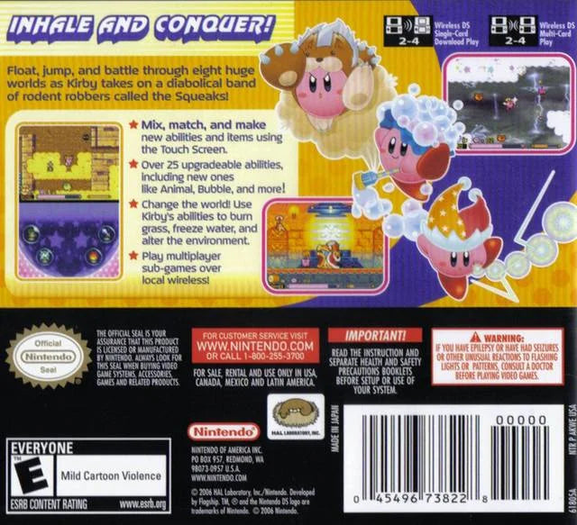 kirby Nintendo squad squeak