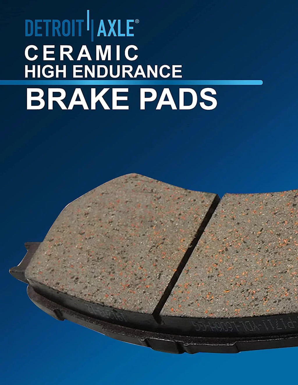 Kit for Pads: Lincoln Replacement Ceramic Front 2014 Rotors MKZ 2013 13-20 2018 13-16 Ford 2019 Fusion, 2015 2017 Brakes Detroit Rotors Brake 11.81'' Axle Disc 2016 2020 - Brake