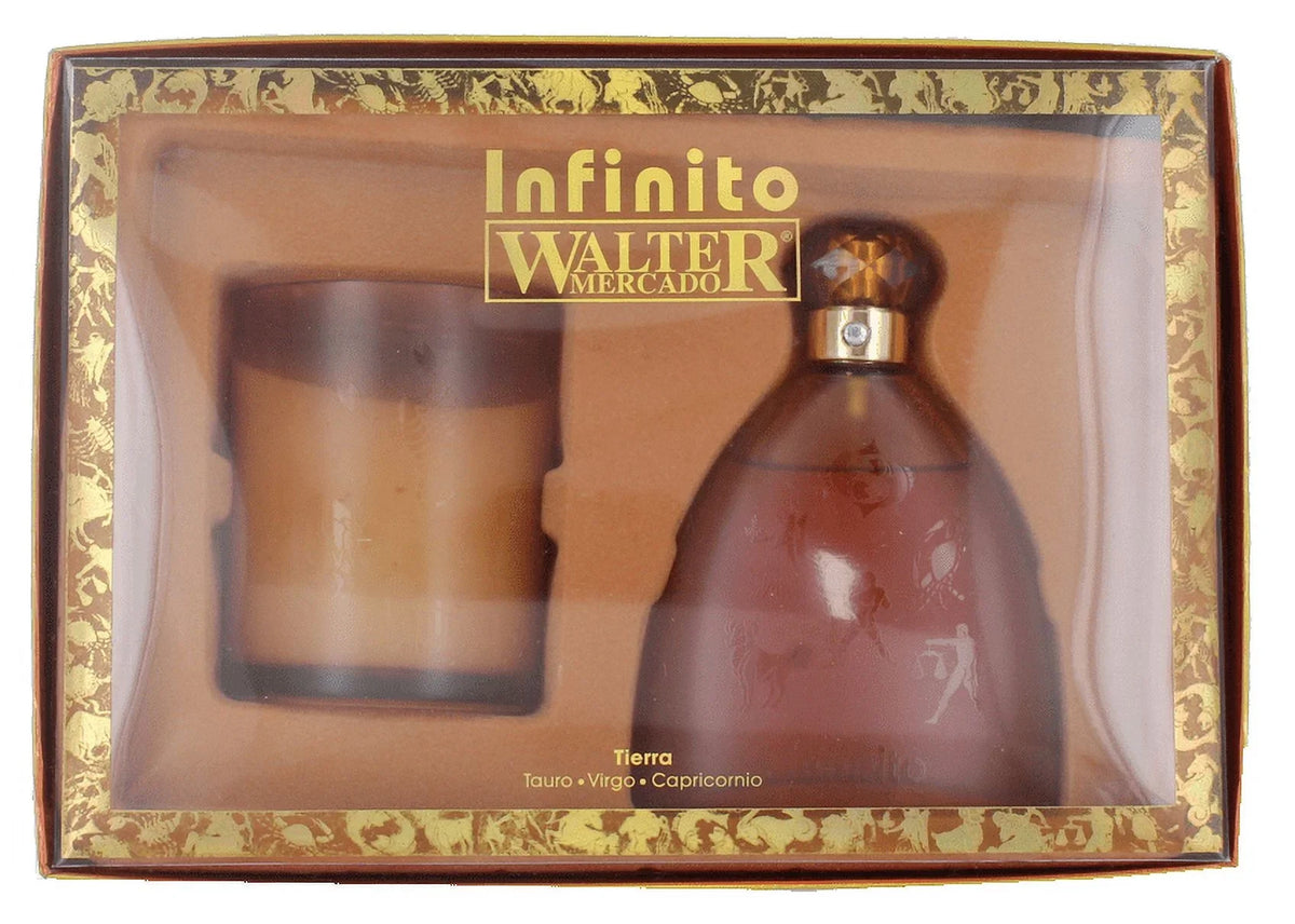 By EDP Candle Set: Walter Mercado 5.3oz 3.4oz+ Perfumed For Tierra Women Infinito