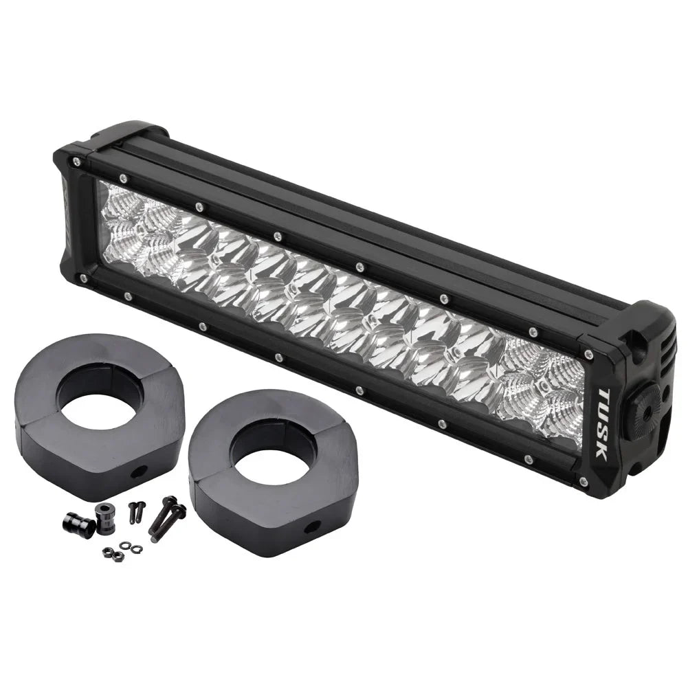 Kit Light V2 LED Ultimate For Tusk 12" RZR S POLARIS Trail 2021-2022 Straight Bar 1000