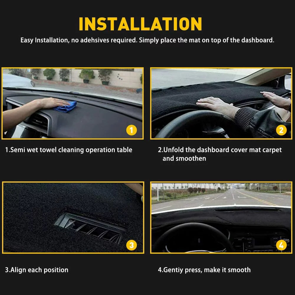 Dashboard 2004-2008 Pad Dash Mat Ford F150 Cover For Fit