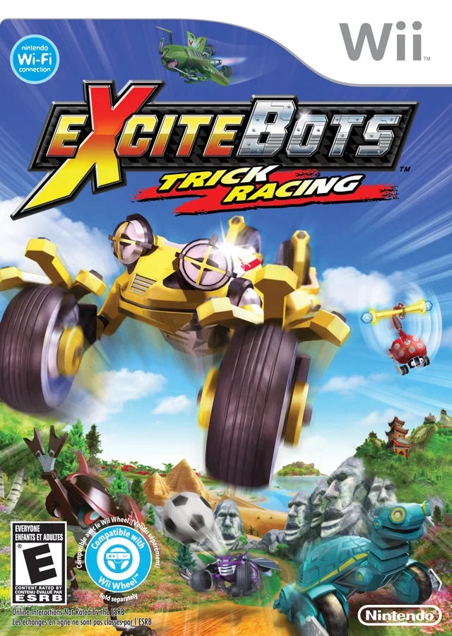 Wii Trick Nintendo Racing Excitebots: -