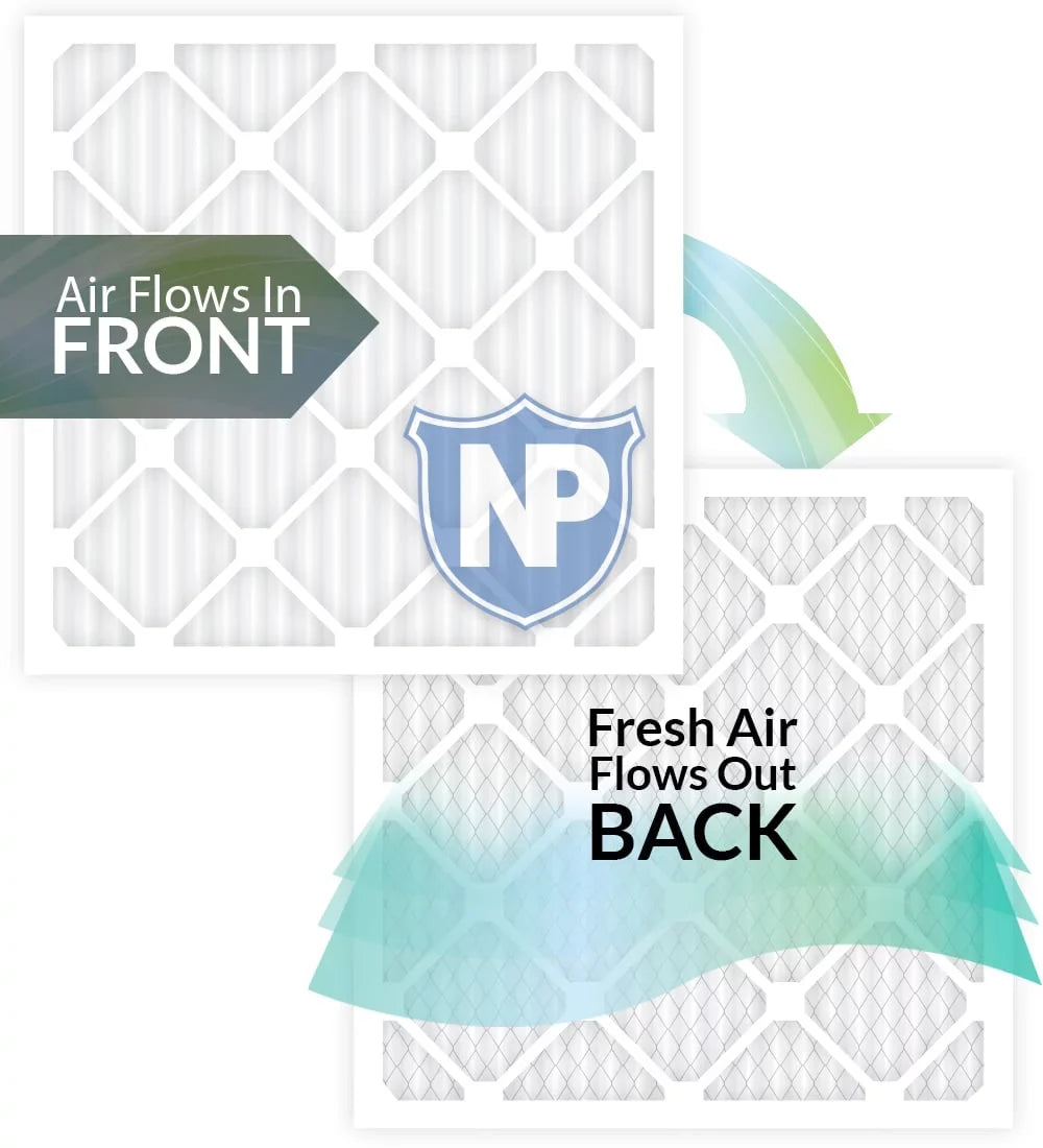 16x30x2 Pack 13 Pleated Filters Pure MERV Air Nordic 3