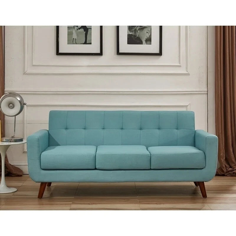 Grey Payne'S Rainbeau Pride Linen Mid-century Furniture US Tufted Furniture Pride Sofa Grace U.S. Upholstered
