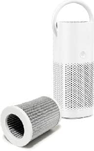 (PEPERSAP), Mini HEPA Portable Carbon Compatible Pure Replacement Purifier with Packs Filters 8 Enrichment Air 3-in-1 True with Activated Purezone