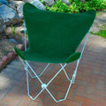 The Chair and Collection Combination Green Frame with Hamptons 35" Cover Butterfly