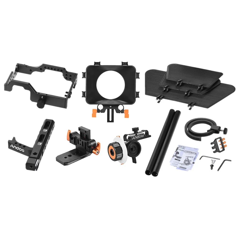 15mm Alloy Video 15mm C500 Andoer Handle Aluminum + + Alloy Rod Camera Camera + Video + + Alloy + Aluminum Box Camera Kit W/matte Box Cage,Handle + Film Camera + A7s/a7/a7r/a7rii/a7sii/a7iv Handle