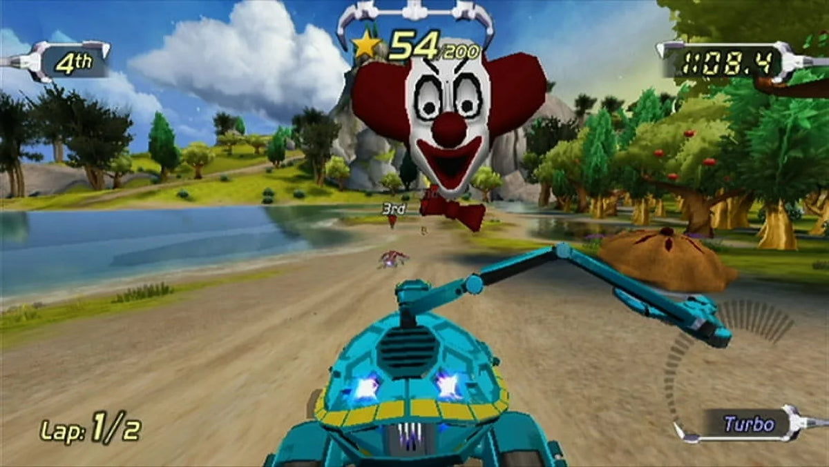 Wii Trick Nintendo Racing Excitebots: -