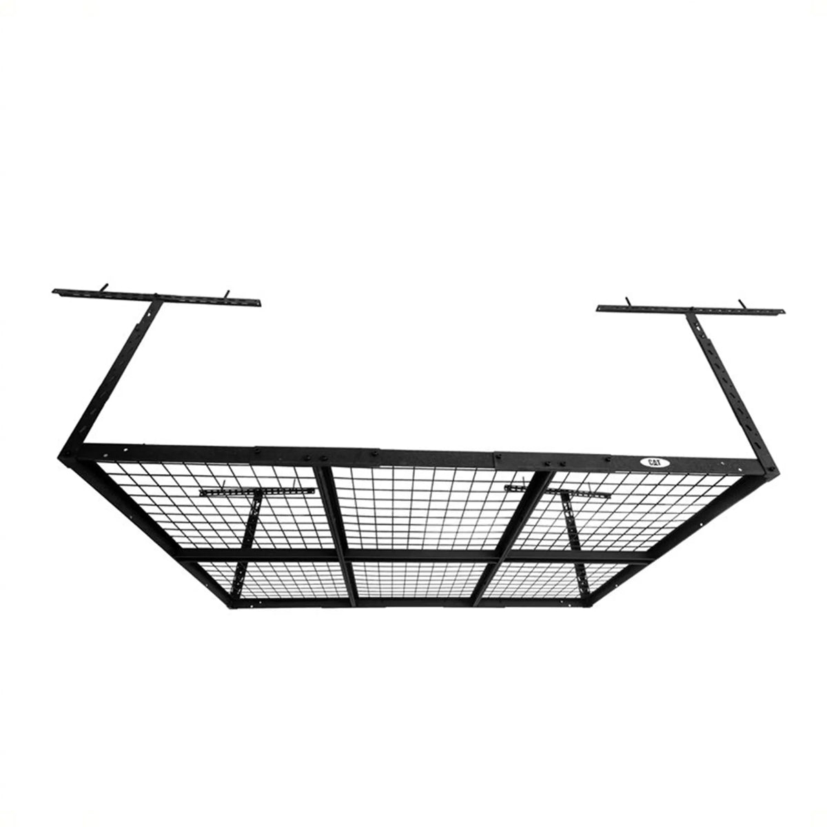 Storage x Steel Rack 48 CAT Black Garage Adjustable Inch Ceiling System, 72
