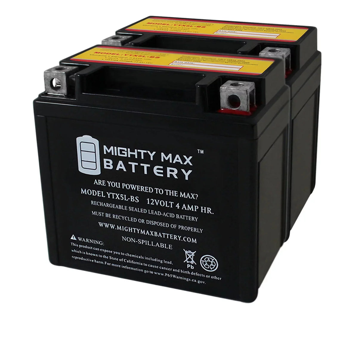 YTX5L-BS Super Kymco 2000 2 Battery Pack Replacement for 9 - - 50