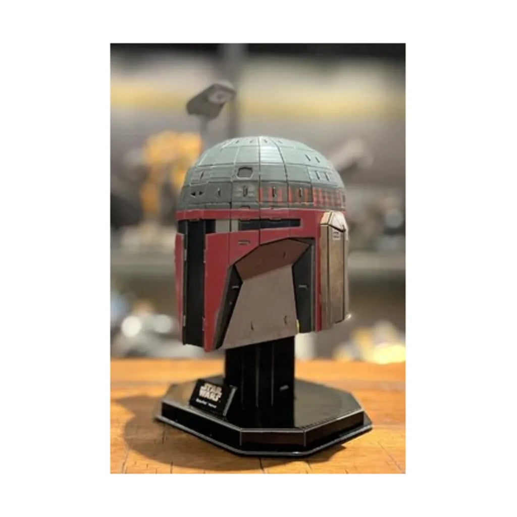 3D Star Paper Boba (Mandalorian 4D design Fett Cityscape Wars Kits Helmet)