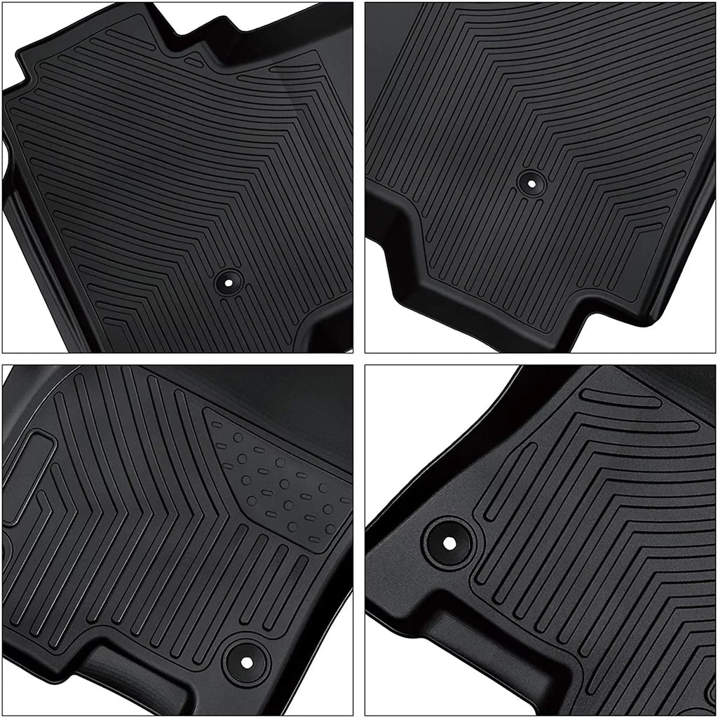Floor 2020 Ram TPE Cab for 2021 Set Front 2024 Rear Ledkingdomus 2023 1500 All-Weather Mats 2022 Crew and Dodge 2019 Rubber