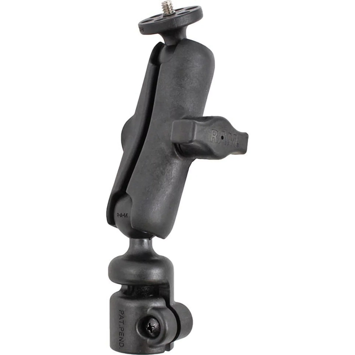 pole adapter) 1" threaded base kit Mounting with - camera high-strength - Tele-Mount - RAM pole, ball, rubber, (telescopic composite mount