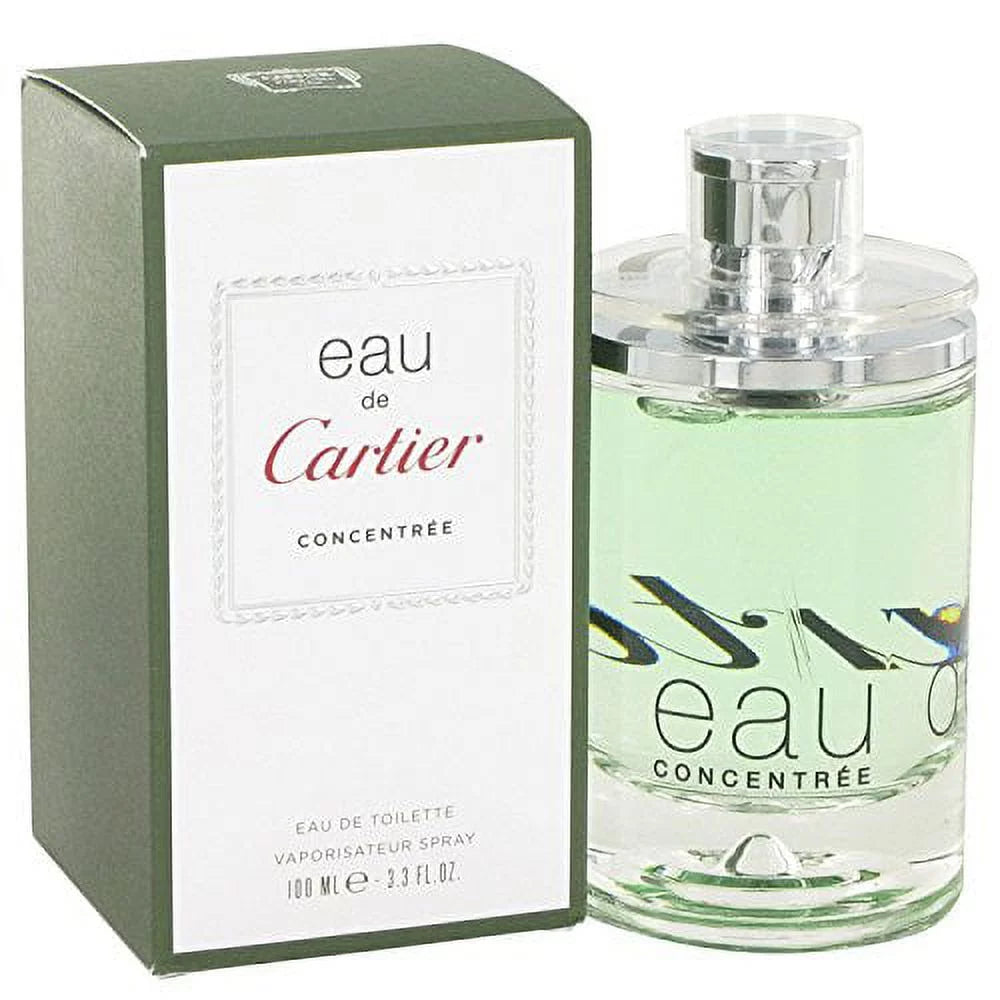 Perfume Unisex Cartier DE / 100 CARTIER * EDT CONCENTREE EAU (White) oz 3.3 ml